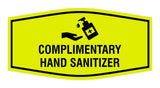 Fancy Complimentary Hand Sanitizer Sign