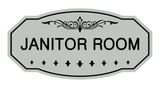 Victorian Janitor Room Sign