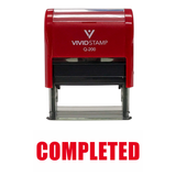Basic COMPLETED Self Inking Rubber Stamp