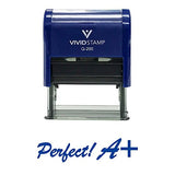 Perfect A+ Teacher Self Inking Rubber Stamp