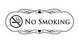 Signs ByLITA Designer No Smoking Sign