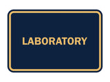 Signs ByLITA Classic Framed Laboratory Sign