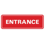 Basic ENTRANCE Door / Wall Sign
