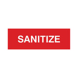 Signs ByLITA Basic Sanitize Sign