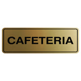 Standard Cafeteria Door / Wall Sign