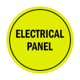 Signs ByLITA Circle Electrical Panel Sign