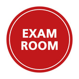 Signs ByLITA Circle Exam Room Sign