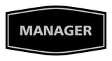 Fancy Manager Sign