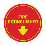 Signs ByLITA Circle Fire Extinguisher Sign