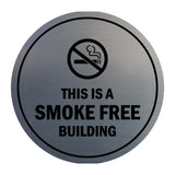 Signs ByLITA Circle This is a smoke free building Sign