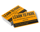 Learn To Park - Bad Parking Business Cards (Pack of 100)