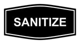 Signs ByLITA Fancy Sanitize Sign