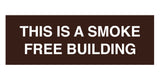 Signs ByLITA Basic This is A Smoke Free Building Sign
