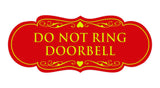 Signs ByLITA Designer Do Not Ring Doorbell Sign