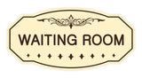Victorian Waiting Room Sign