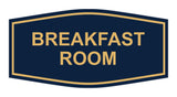 Signs ByLITA Fancy Breakfast Room Sign