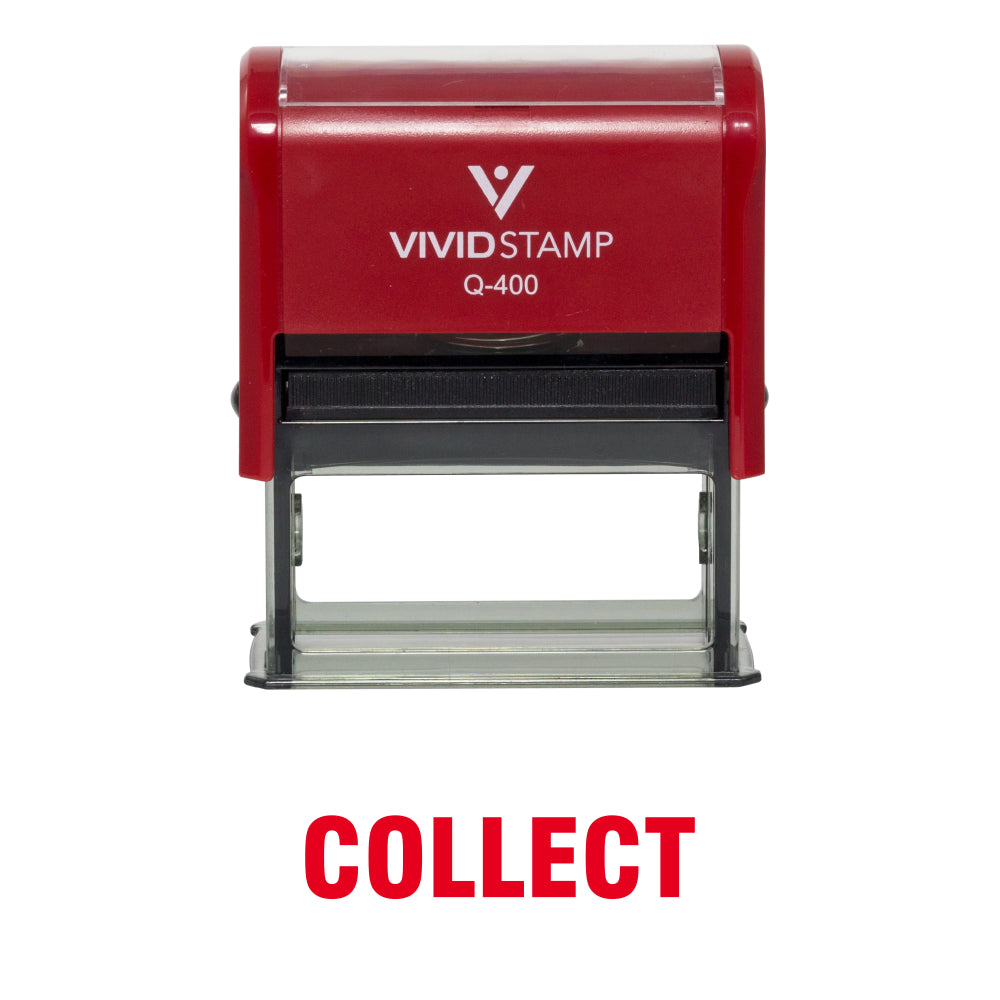 COLLECT Self Inking Rubber Stamp