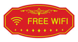 Victorian Free Wifi Sign