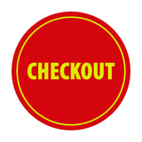 Signs ByLITA Circle Checkout Sign