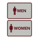 Signs ByLITA Classic Framed Men Women Sign Set