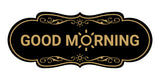 Designer Good Morning Wall or Door Sign