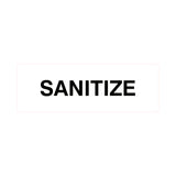 Signs ByLITA Basic Sanitize Sign