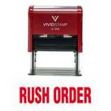 Rush Order Self Inking Rubber Stamp