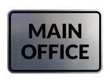 Signs ByLITA Classic Framed Main Office Sign