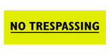 Signs ByLITA Basic No Trespassing Sign