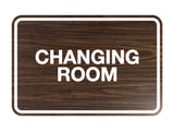 Signs ByLITA Classic Changing Room Sign