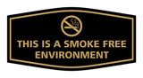 Signs ByLITA Fancy This Is A Smoke Free Environment Sign