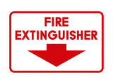 Signs ByLITA Classic Framed Fire Extinguisher