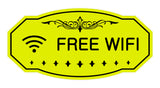 Victorian Free Wifi Sign
