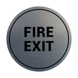 Signs ByLITA Circle Fire Exit Sign