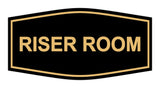 Signs ByLITA Fancy Riser Room Sign