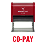 Co-Pay Self Inking Rubber Stamp