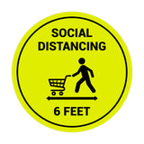 Signs ByLITA Circle Social Distancing Sign