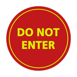 Signs ByLITA Circle Do Not Enter Sign