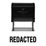 Redacted Self Inking Rubber Stamp