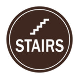 Sign By LITA Circle Stairs Sign