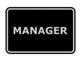 Signs ByLITA Classic Framed Manager