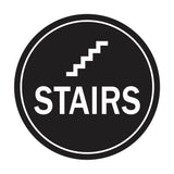 Sign By LITA Circle Stairs Sign