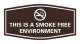 Signs ByLITA Fancy This Is A Smoke Free Environment Sign