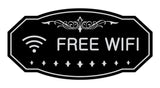 Victorian Free Wifi Sign