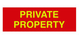 Signs ByLITA Basic Private Property Sign