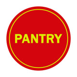 Signs ByLITA Circle Pantry Sign