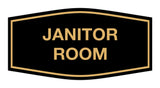 Signs ByLITA Fancy Janitor Room Sign