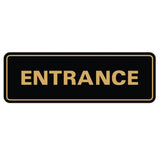 Basic ENTRANCE Door / Wall Sign
