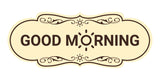 Designer Good Morning Wall or Door Sign