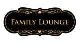 Signs ByLITA Designer Family Lounge Sign